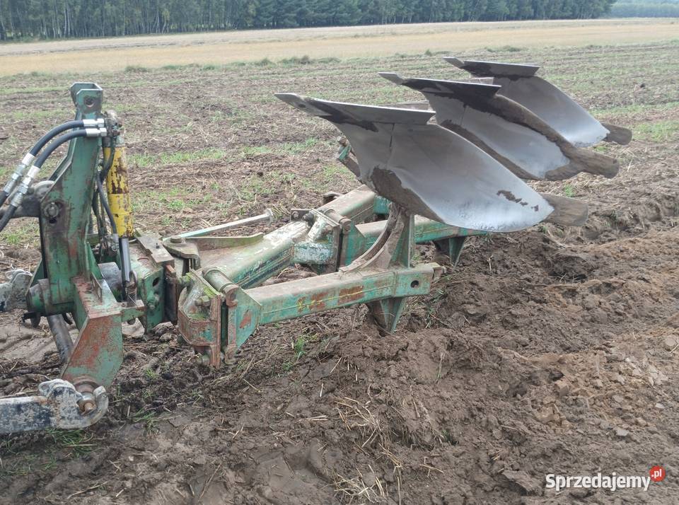 Pług 3 skibowy obrotowy lemken rabe kverneland