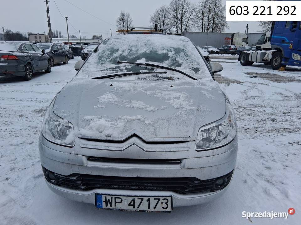 Citroen C4 2006 16 benzyna uszkodzony Ogrodzieniec