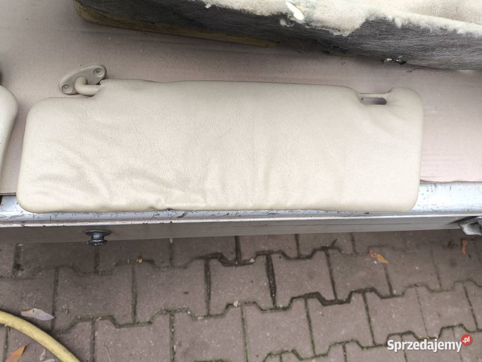 Mercedes W124 daszki przeciwsłoneczne kremowe osobowe Skarżysko-Kamienna