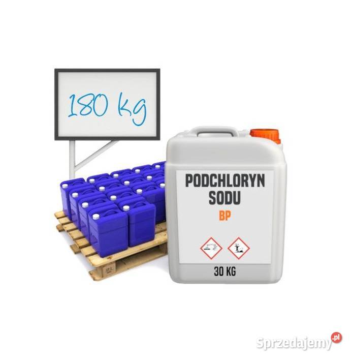 Podchloryn sodowy roztwór wodny 15 BP półpaleta Produkcja
