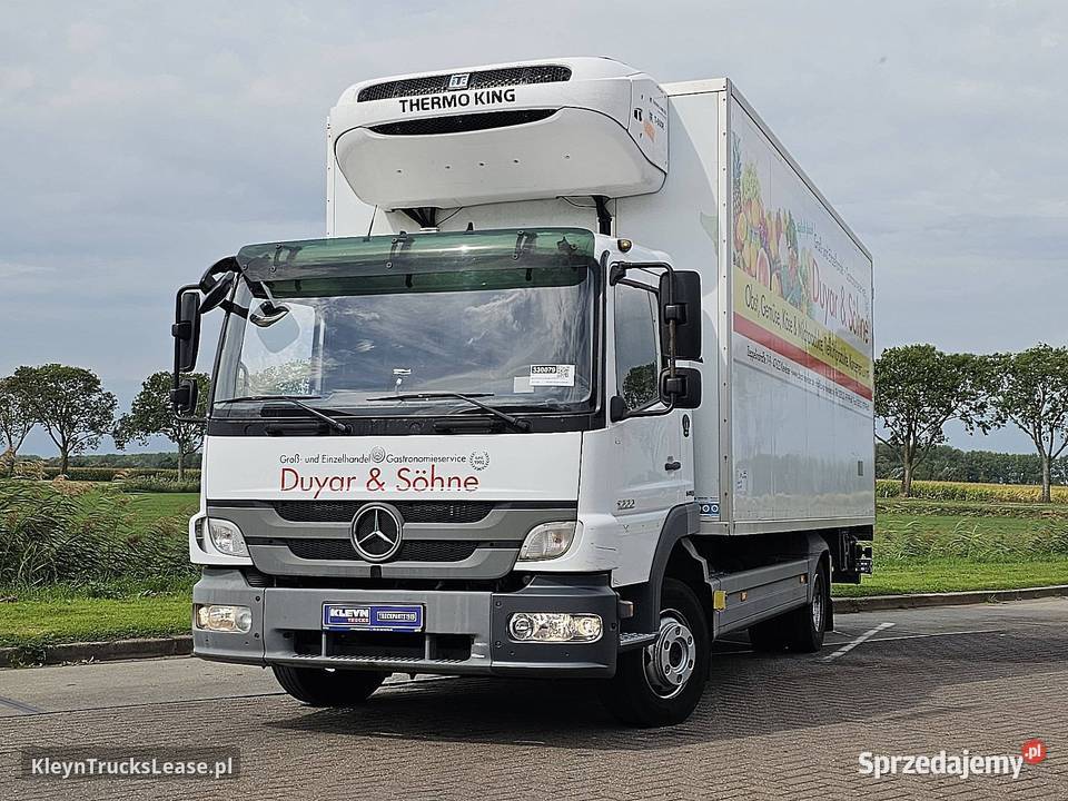 MercedesBenz ATEGO 1222 MANUAL AIRCO TK chłodnia diesel