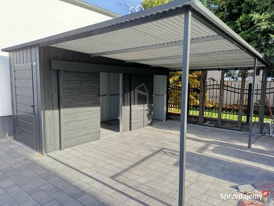 Schowek domek ogrodowy 17x5 wiata 33m 2x drzwi sprzedam