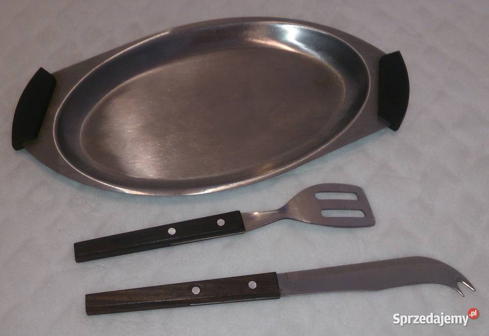 Taca patera do serwowania ze sztućcami Czeladź