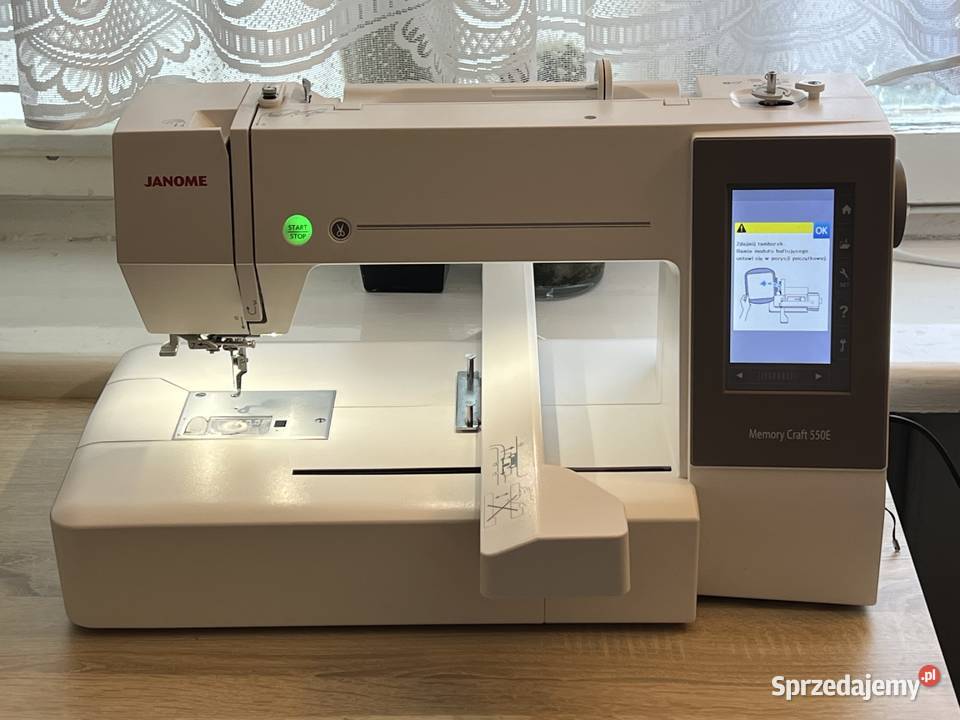 Hafciarka Janome MC 550E Full program Janome dolnośląskie Szklarska Poręba