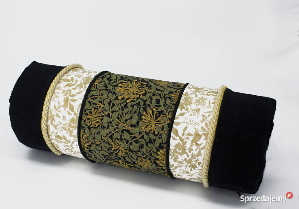 T0264 Poduszka dekoracyjna wałek roślinne wzory Dekoracje i ozdoby Warszawa