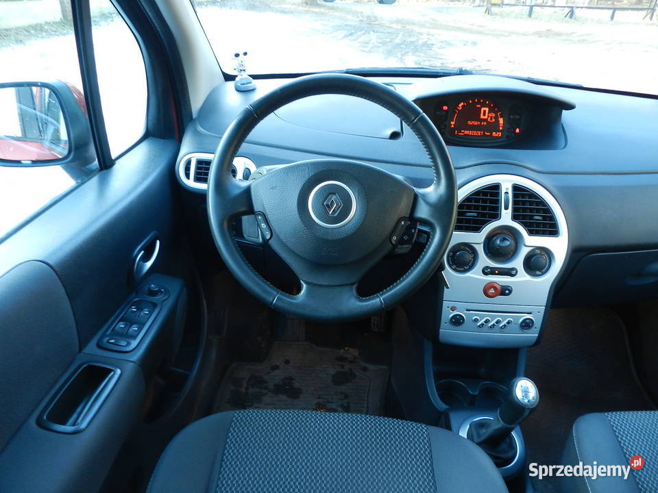 Renault Modus ekonomiczny zadbany SERWISOWANY kurtyny powietrzne Puszczykowo