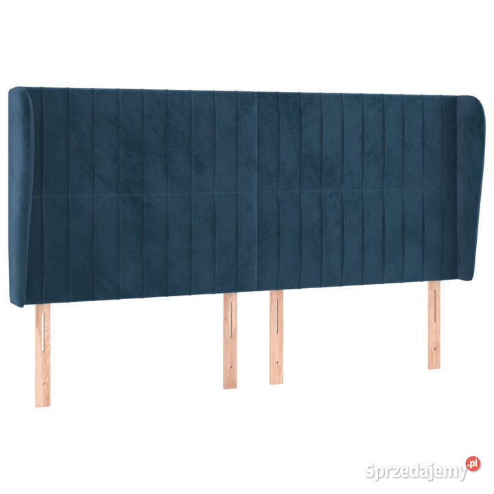 Zagłówek uszak ciemnoniebieski 163x23x118128 Ramy i stelaże Warszawa