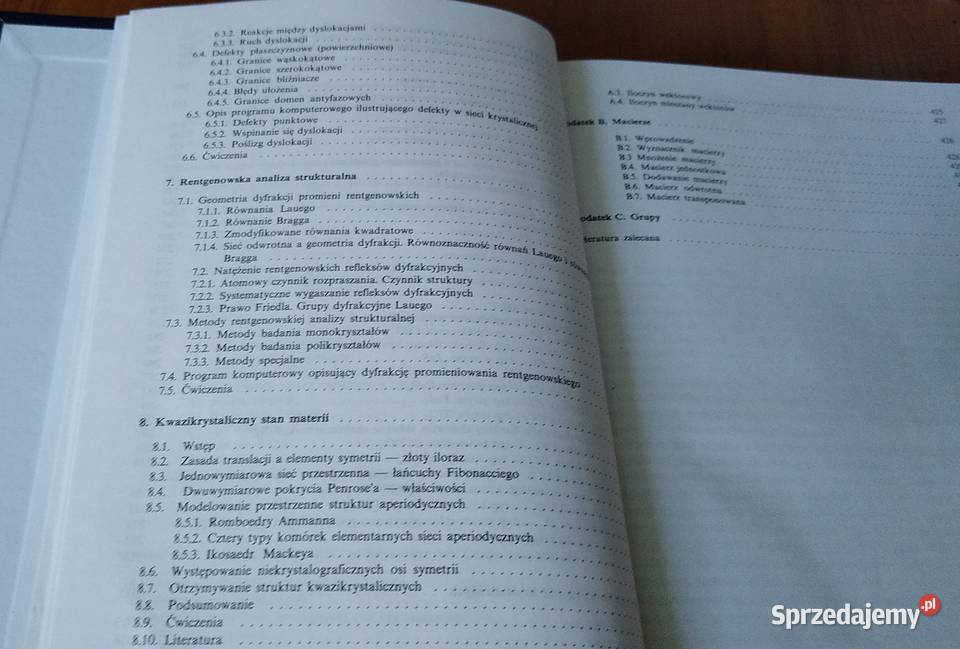 Krystalografia podręcznik wspomagany Bojarski ISBN 8301119586 Gdańsk