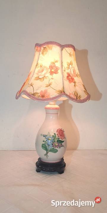 lampka nocna ceramiczna Hedebo Dania sygnowana Warszawa