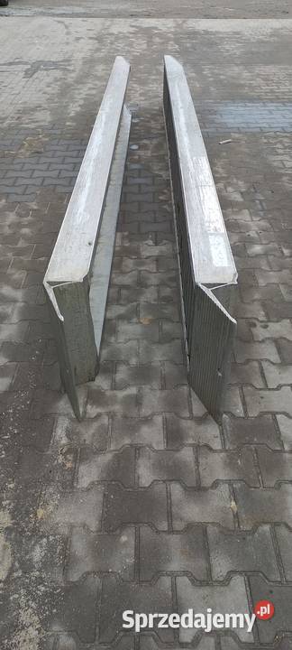 Najazdy aluminiowe 4m 8t opolskie Jełowa