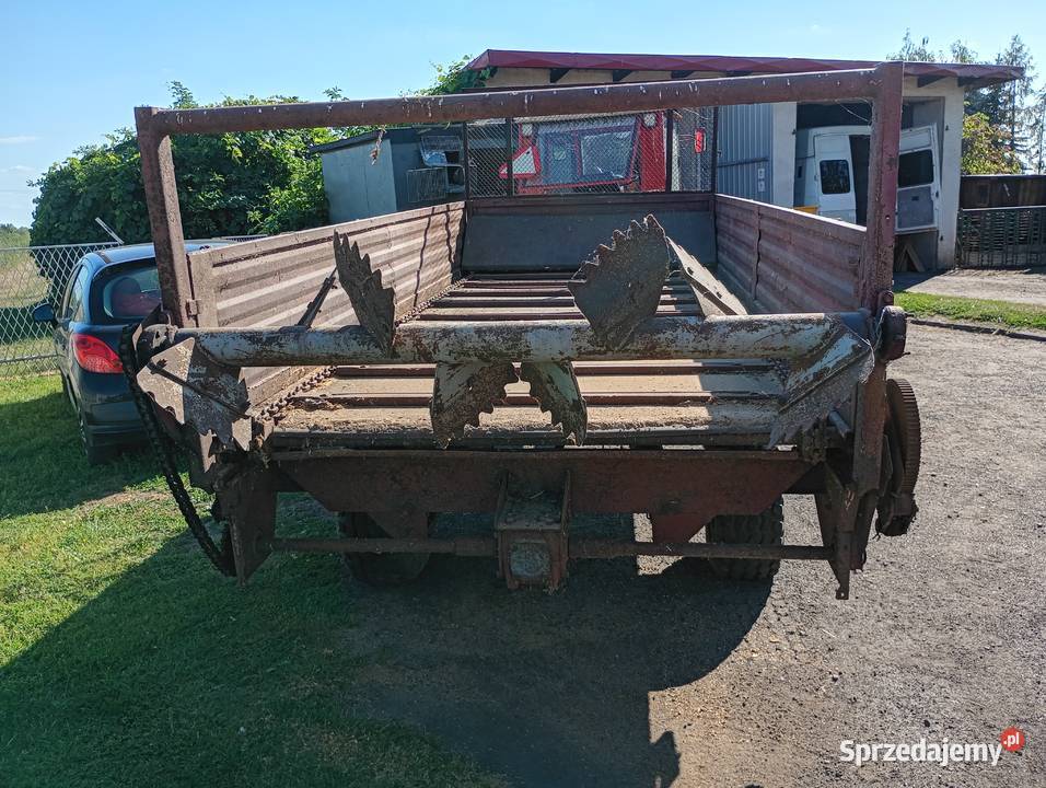 Rozrzutnik jednoosiowy 35 t sprawny Wieluń sprzedam