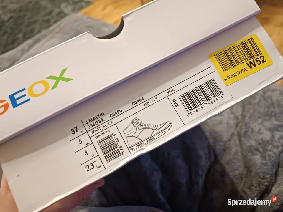 Buty sneakersy kostkę marki Geox Respira w Katowice