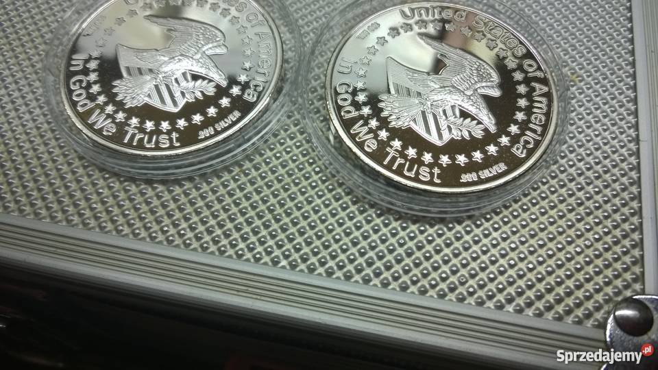 medale USA x 2 sztuki LUSTRO mazowieckie Warszawa