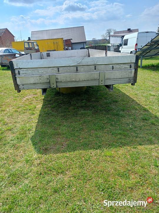 Paka skrzynia ładunkowa aluminiowa Wiewiec