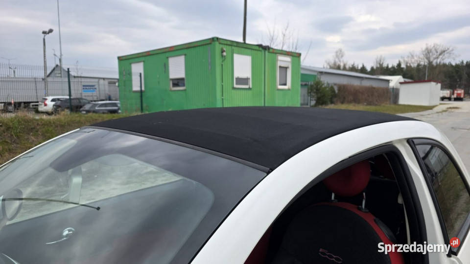 Fiat 500 ledy super stan zarejestrowany biała ABS pomorskie Lębork sprzedam