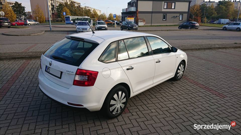 Skoda Rapid 16 TDI salon Polska 2015r II Siedlce