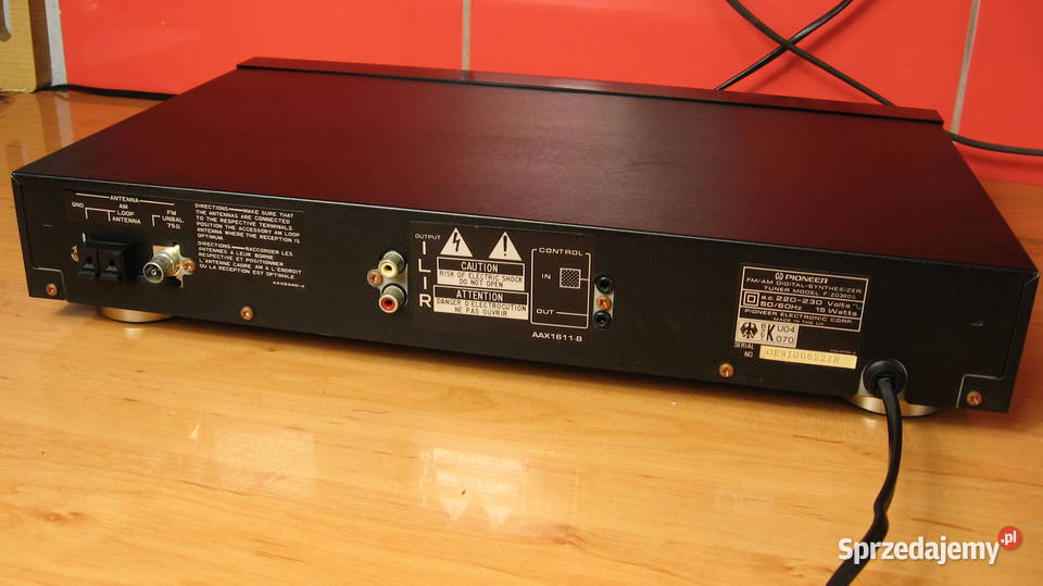 PIONEER F203RDS cyfrowy tuner radiowy z RDSMpx i Świebodzice