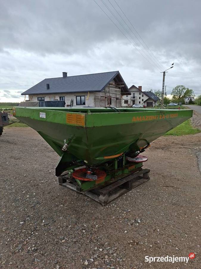 Rozsiewacz Amazone ZAU 1001 ZAF 1004 kuhn rauch sprzedam