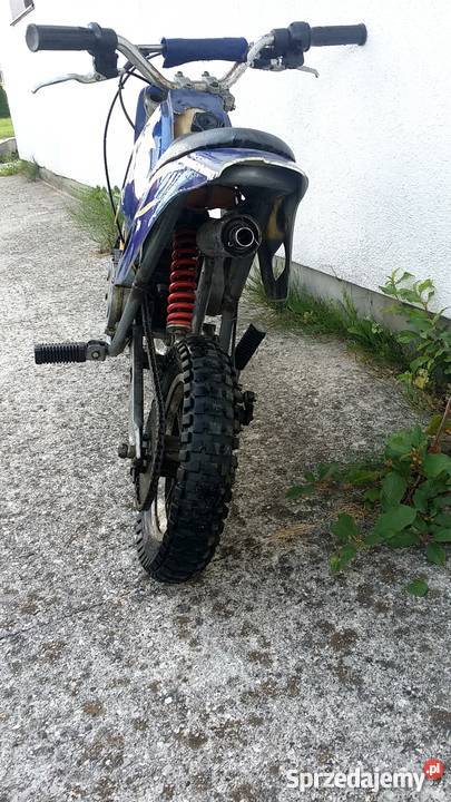 Mini cross 50 dziecka niebieski Tumlin-Dąbrówka