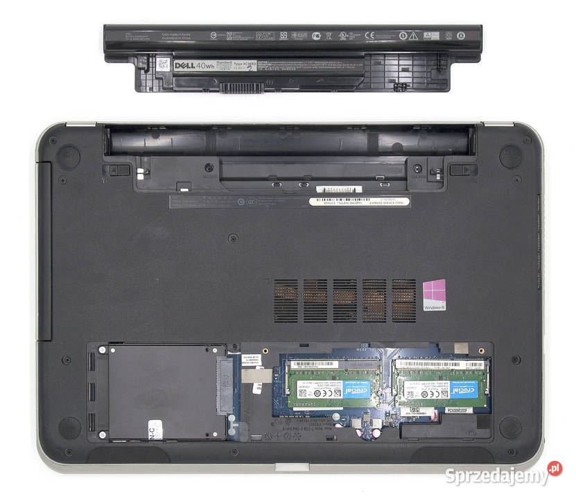 Dell Inspiron 15R 5537 156 i54200U 8GB DDR3L Czytnik kart pamięci  Cielądz