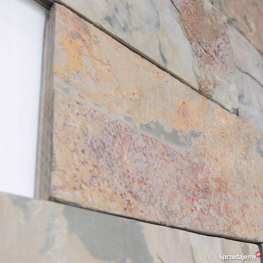 Płytki Elewacyjne Łupek Beżowe indian Autumn Łódź