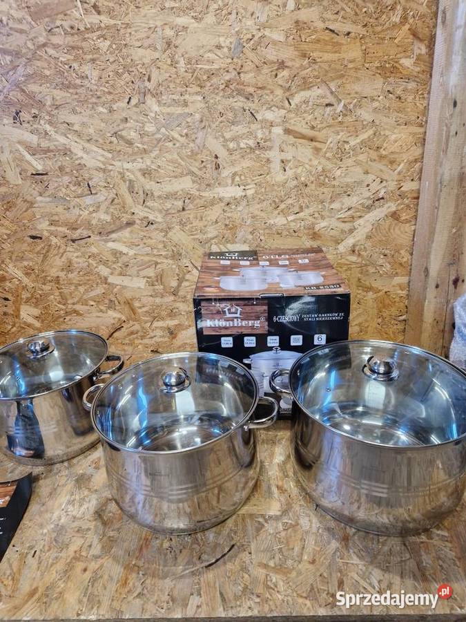 3 GARNKÓW GASTRONOMICZNYCH KLONBERG 151821 L AGD