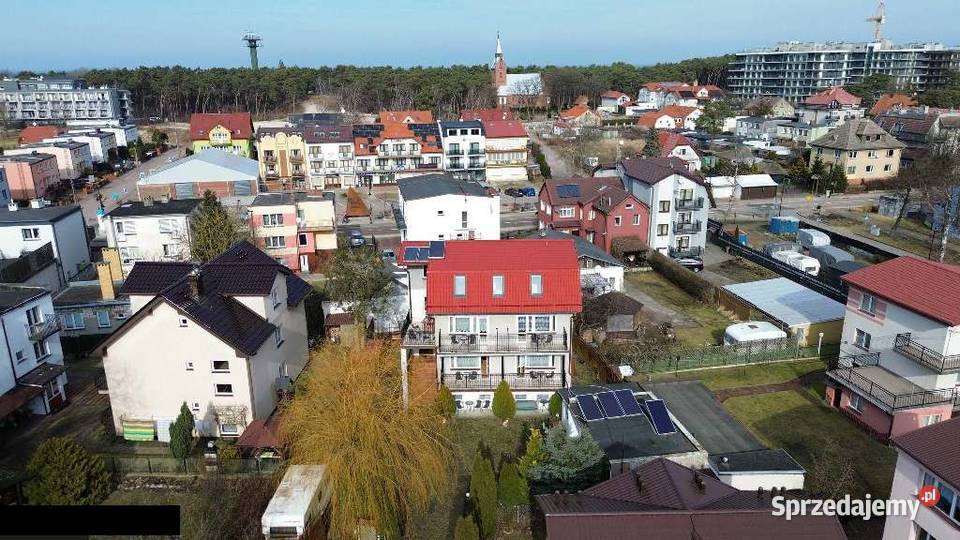 Mrzeżyno ścisłe centrum morza 18 pokoi z taras Sprzedaż