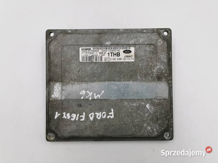 Sterownik Silnika Ford Fiesta MK6 13 Wyszków