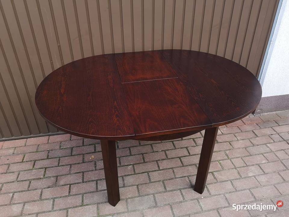 Stół ArtDeco Okrągły Rozkładany100 Zgrabny Antyk Swarzędz