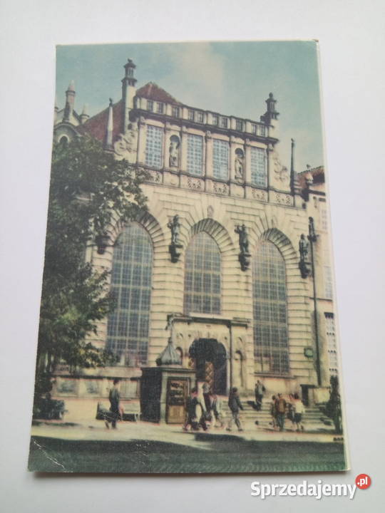 Pocztówka Gdańsk 1960r PRLu Dąbrowa Górnicza