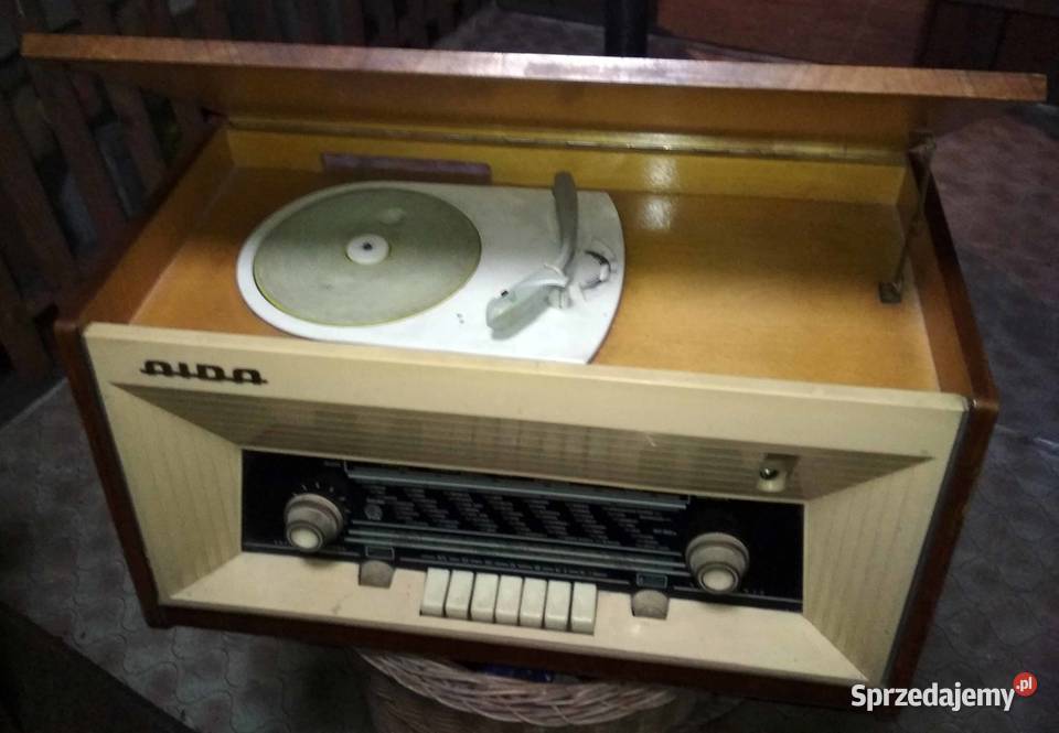AIDA radio z gramofonem z lat 60 Ełk