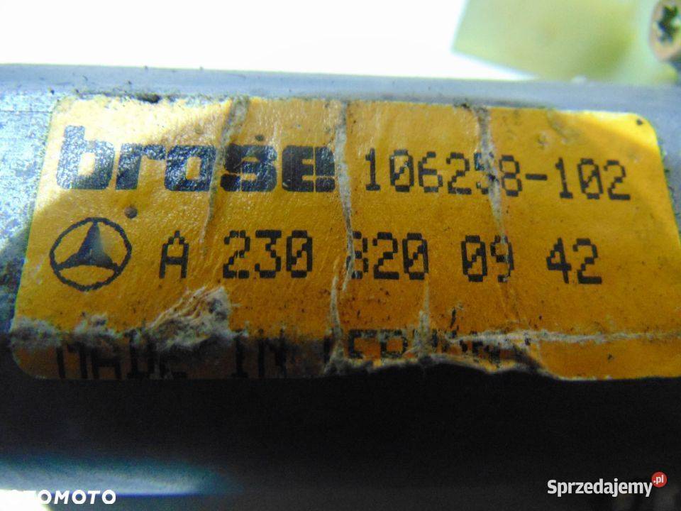 SILNICZEK MECHANIZMU OPUSZCZANIA SZYBY PRZÓD Nowy Tomyśl