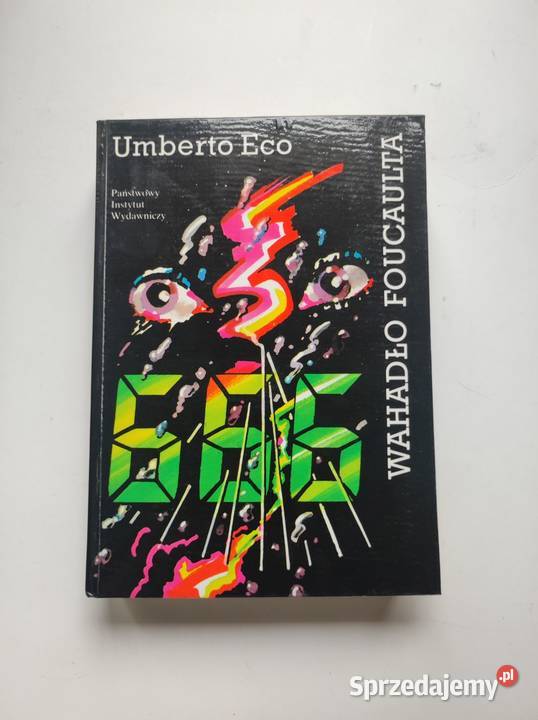Wahadło Foucaulta Umberto Eco 666 Pozostałe świętokrzyskie Kielce