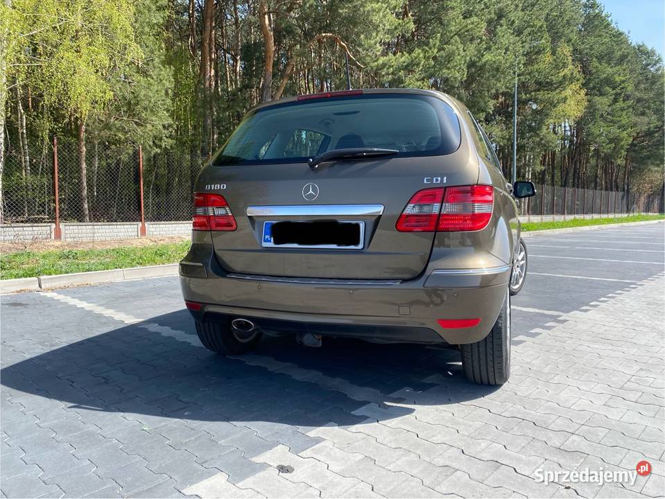 Mercedes Benz B180 20D 2008 skórzana tapicerka lubelskie Łuków sprzedam