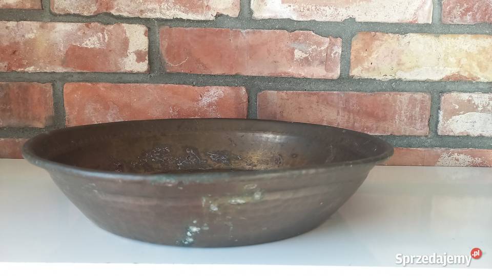 Miska metalowa mosiądzowana Taca 33 709 Gawroniec