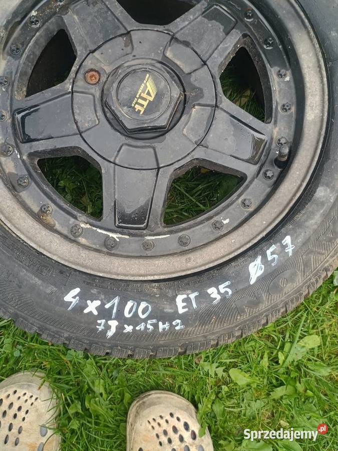 Felgi aluminiowe ATF 15 skręcane look z oponami małopolskie Szczawnica