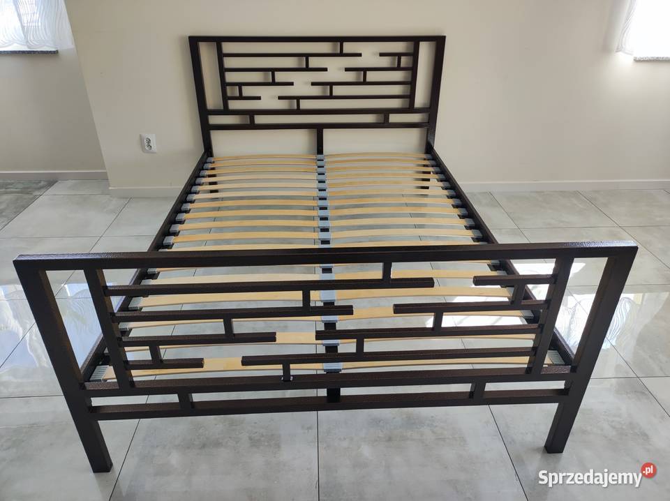 Łóżko metalowe nowoczesne loft podkarpackie Łańcut sprzedam