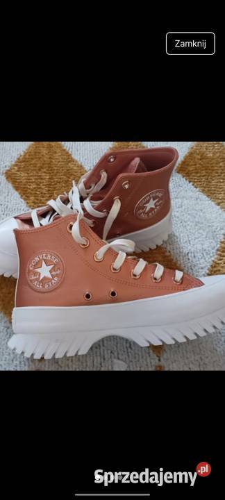 Buty damskie Converse skóra ekologiczna mazowieckie Płock