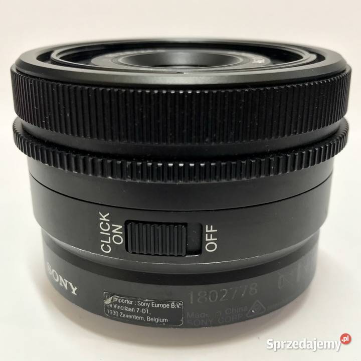 Sony SEL24F28G FE 24 mm F28 G obiektyw pełna Warszawa