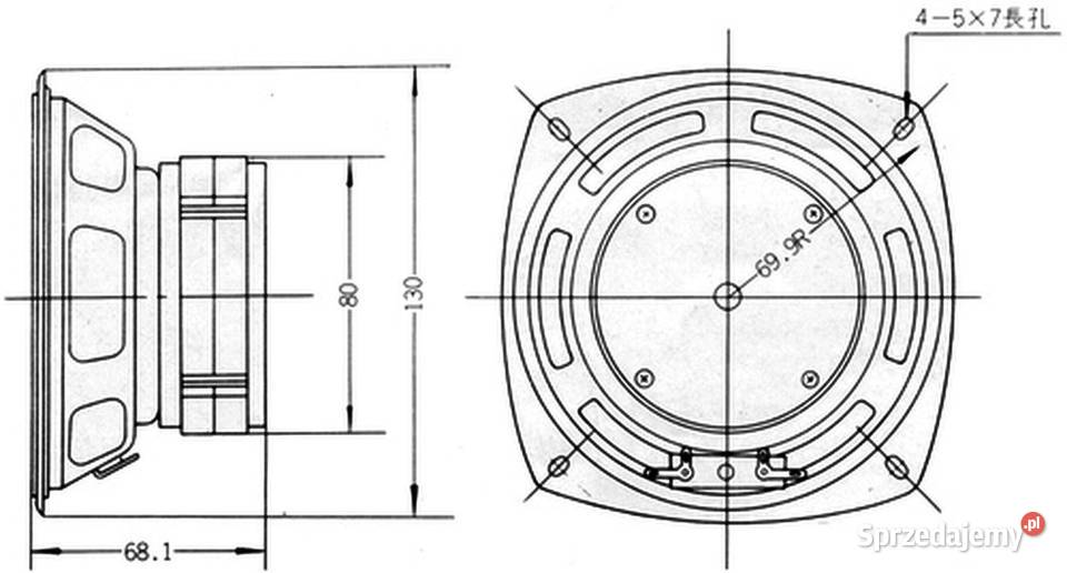 FOSTEX 133M 91dB 4ohm Japan Midrange JBL Marantz Tarnów