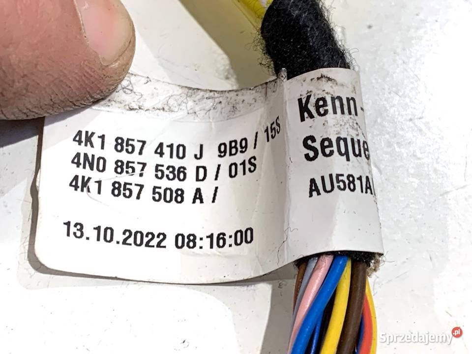 LUSTERKO PRAWY AUDI A6 C8 Kombi Nardo Gray osobowe podkarpackie