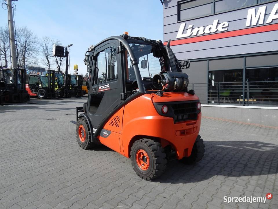 Gazowy wózek widłowy Linde H30T02 Duplex przesuw Mogilany sprzedam