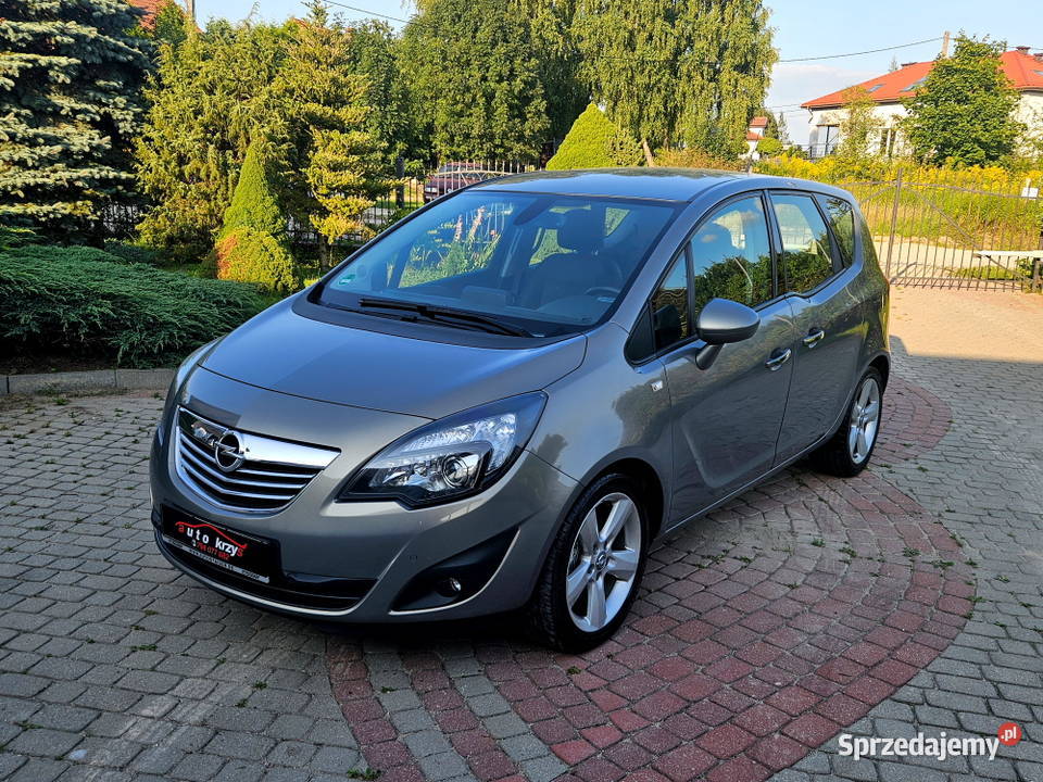 BOGATE WYPOSAŻENIE OPEL MERIVA 14 BENZYNA 120 immobilizer Jonkowo