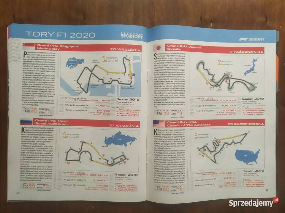 Skarb kibica formuła 1 sezon 2020