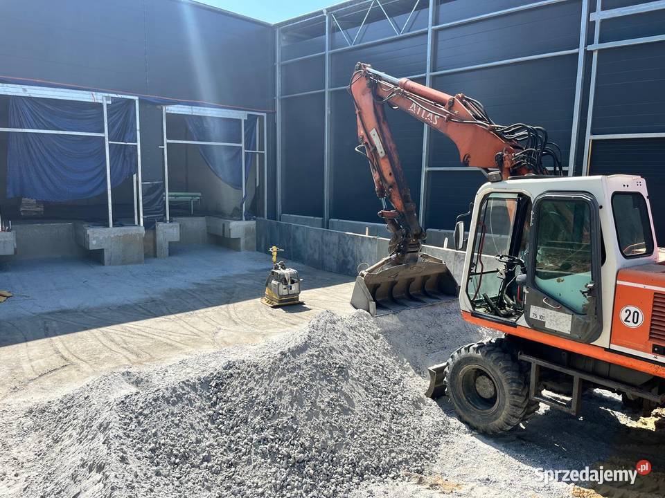 Koparka Wywrotka Wykopy Roboty ziemne Rozbiórki Sieradz