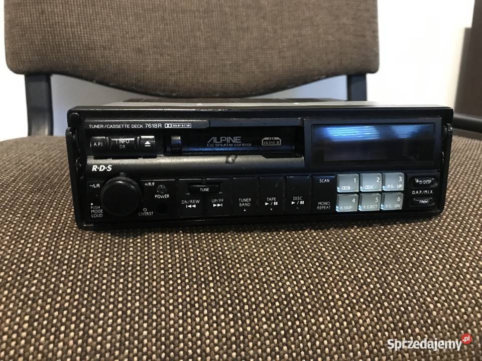 Radio samochodowe alpine 7618r vintage