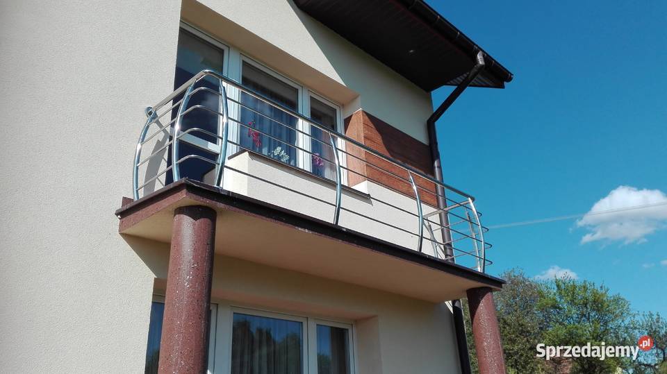 balustrady nierdzewne balkonowe schodowe Borki sprzedam