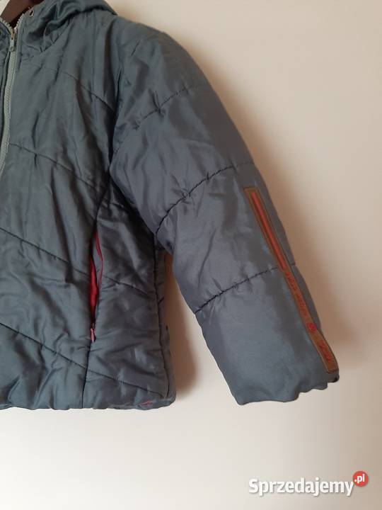 Zimowa kurtka dziewczynki Rozmiar 128 podlaskie Hajnówka sprzedam
