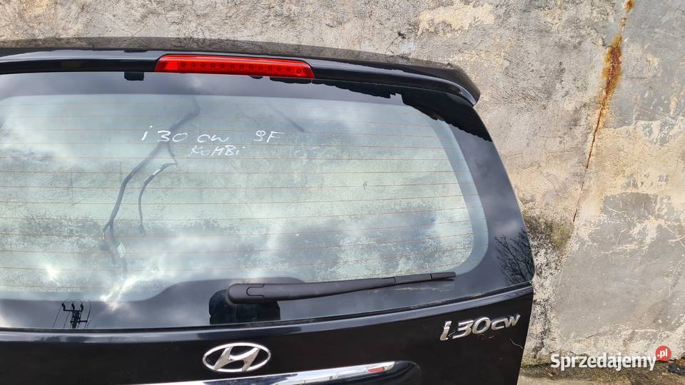 Hyundai i30 CW kombi 9F klapa bagażnika czarny Legnica sprzedam