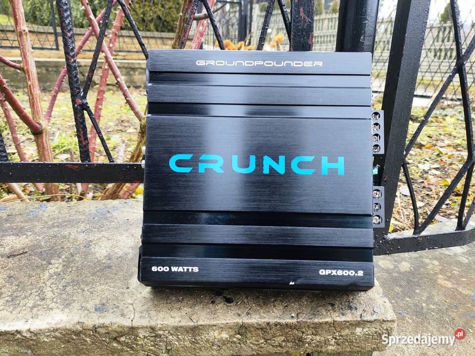 Wzmacniacz samochodowy 2 kanałowy Crunch GPX6002 śląskie Niegowonice